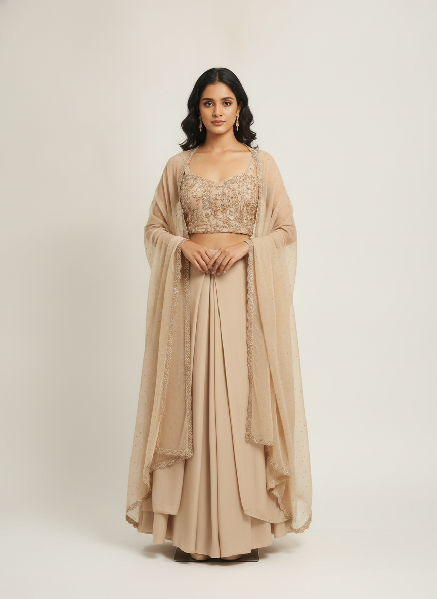 WOMEN ETHNIC CROP TOP